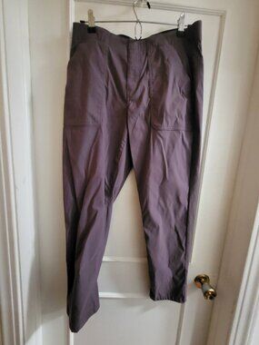 Eddie Bauer Women's Horizon Straight Ankle Pants - Size 12 - Plum/Aubergine